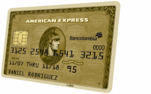 tarjeta american express gold