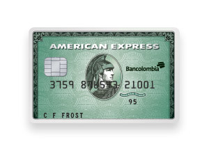tarjeta de credito american express green