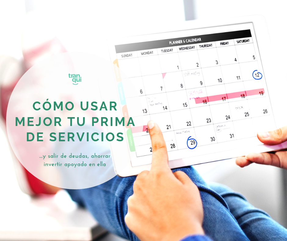 Prima de servicios, todo lo que debes saber para aprovecharla al máximo